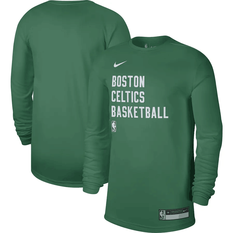 Men's Boston Celtics Green 2023/24 Legend On-Court Practice Long Sleeve T-Shirt